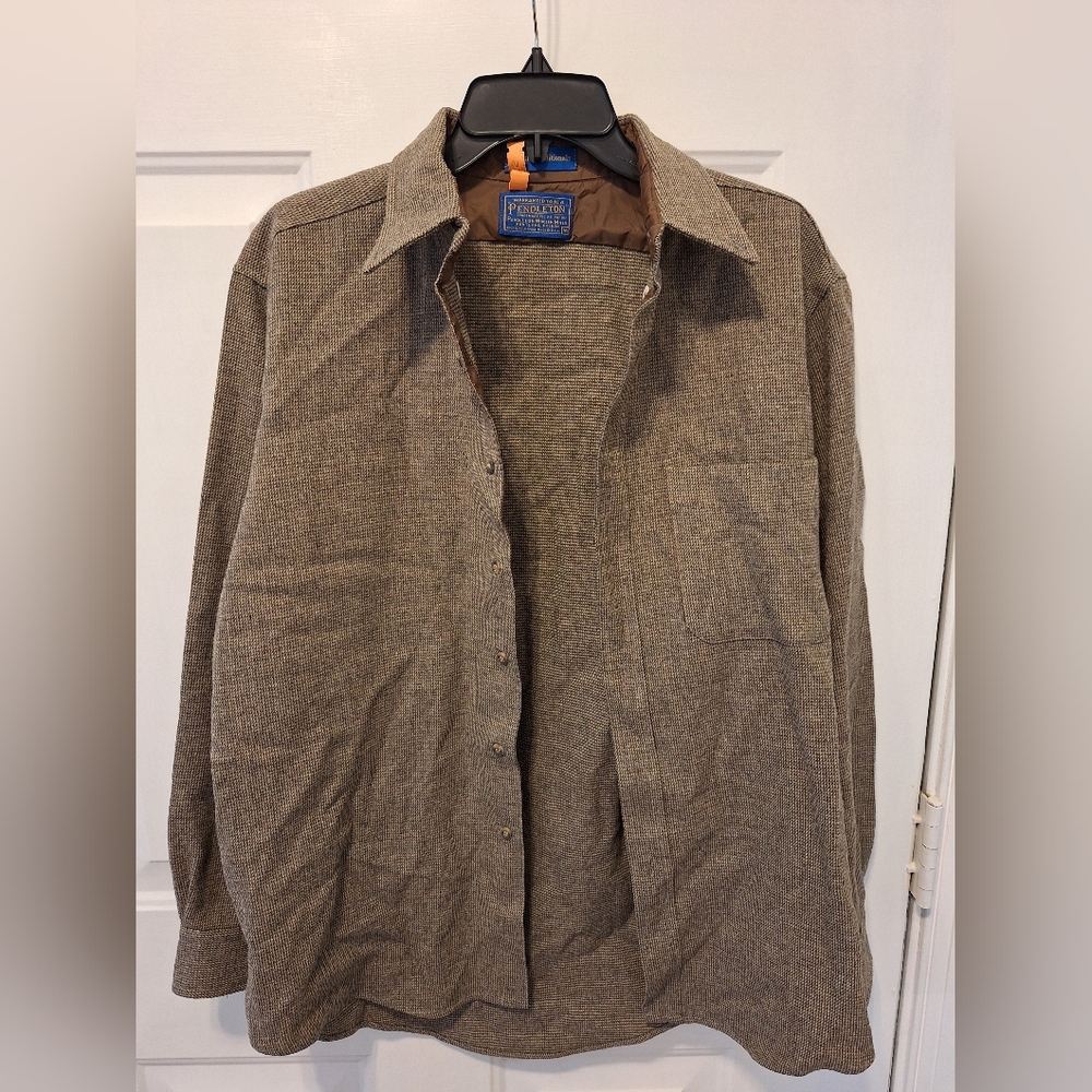 Vintage Men's Wool Pendleton Shirt Vintage USA - Picture 2 of 4